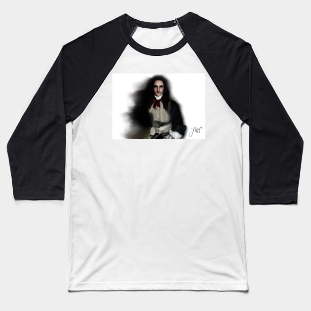 Louis XIV Baseball T-Shirt by Xbalanque